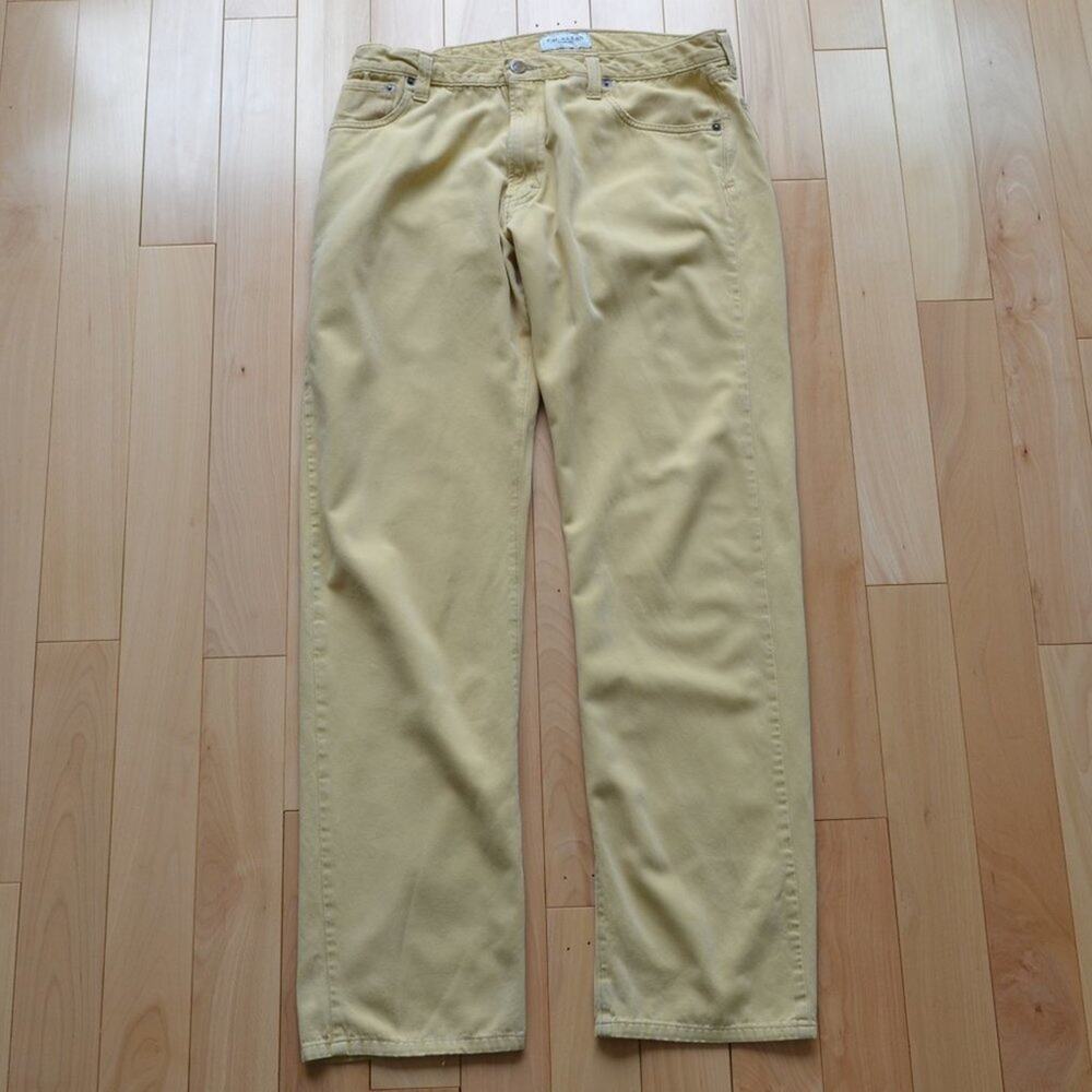 F.M. Allen Khaki Chino Pants Size 36x34